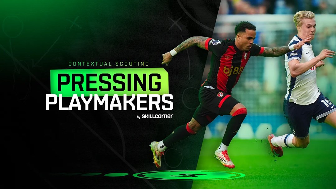 Contextual Scouting: Pressing playmakers